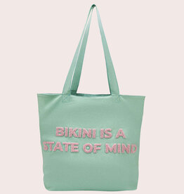 PQ Swim Bikini Is A State Of Mind Tote Bag Water