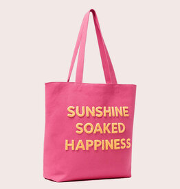 PQ Swim Sunshine Soaked Happiness Tote Bag Petunia