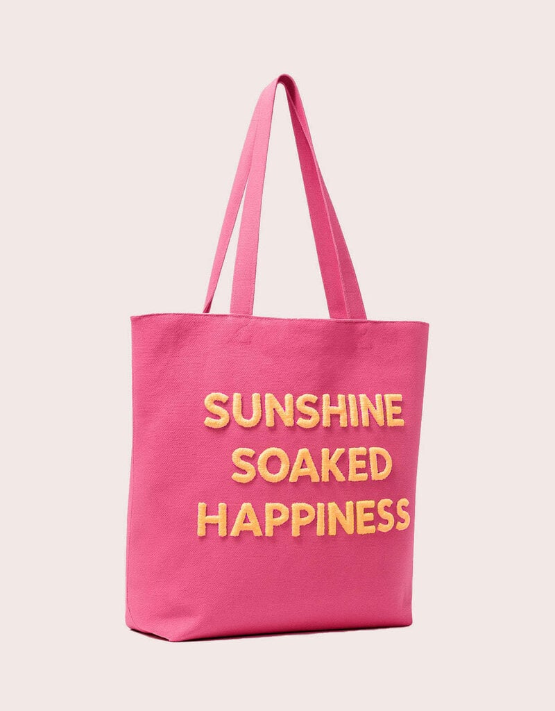 PQ Swim Sunshine Soaked Happiness Tote Bag Petunia
