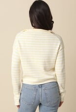 Carmen Stripe Knit Cardigan Sweater