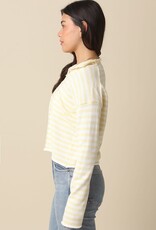 Carmen Stripe Knit Cardigan Sweater
