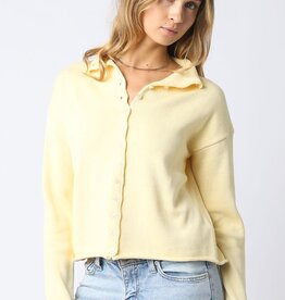 Carmen Solid Knit Cardigan Sweater