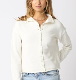 Carmen Solid Knit Cardigan Sweater