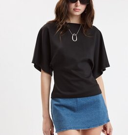 Boat Neck Half Sleeve Top