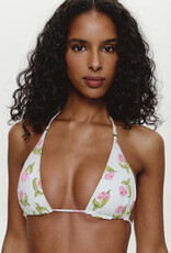 Frankies Bikinis Grace Beaded Triangle Bikini Top