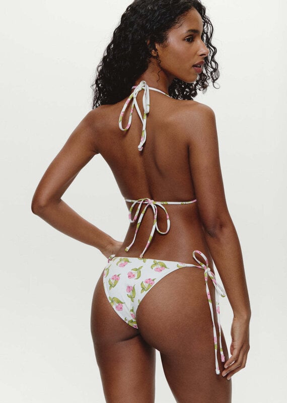 Frankies Bikinis Mackenzie Beaded Cheeky Bikini Bottom