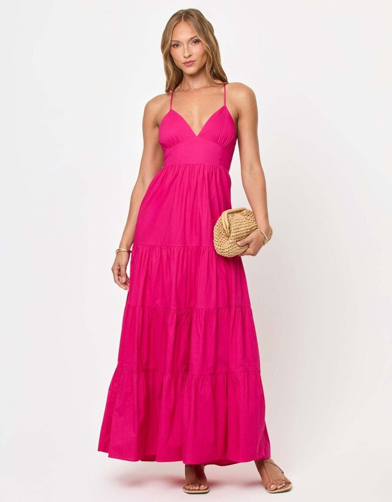 L Space Laina Tiered Maxi Dress