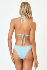 L Space Samba Crochet Trim Bikini Top