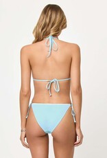 L Space Samba Crochet Trim Bikini Bottom Full