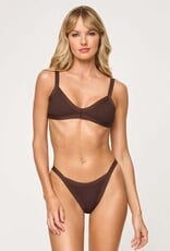 L Space Tyla Crochet Net Bikini Top