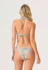 PQ Swim Chevron Print Triangle Bikini Top