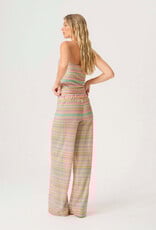 PQ Swim Chevron Print Elle Strapless Top