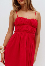 Lanie Shirred Mini Dress