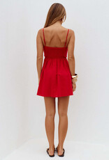 Lanie Shirred Mini Dress
