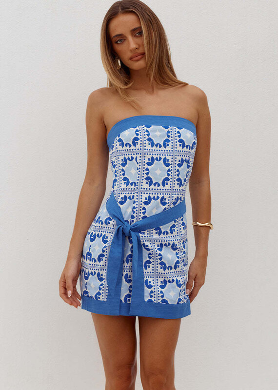 Lillianna Strapless Mini Dress