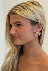 Torunn Flower Earrings Light Pink
