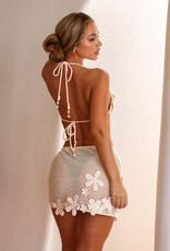 Kulani Kinis Applique Crochet Halter Top