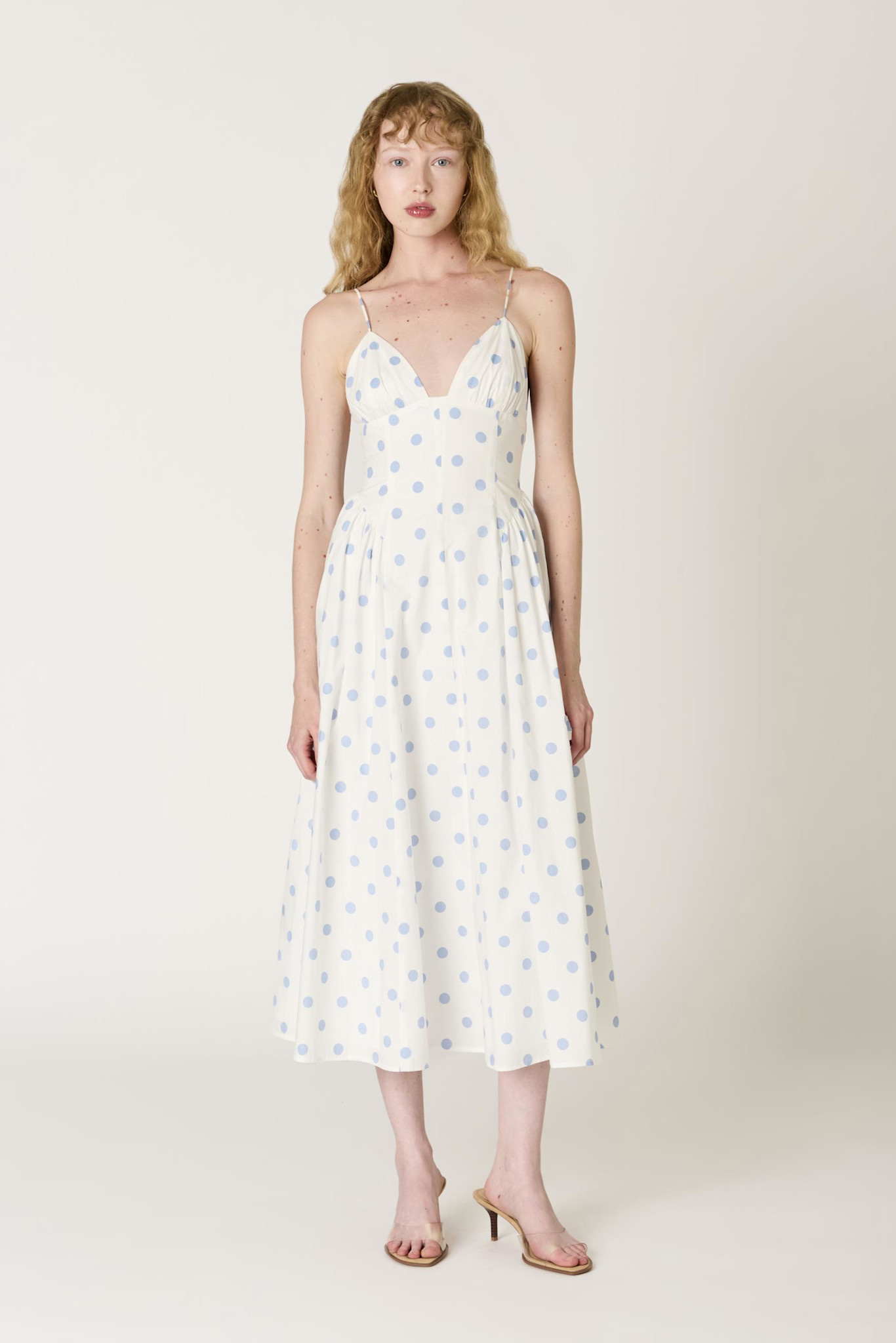Sydney Polka Dot Midi Dress
