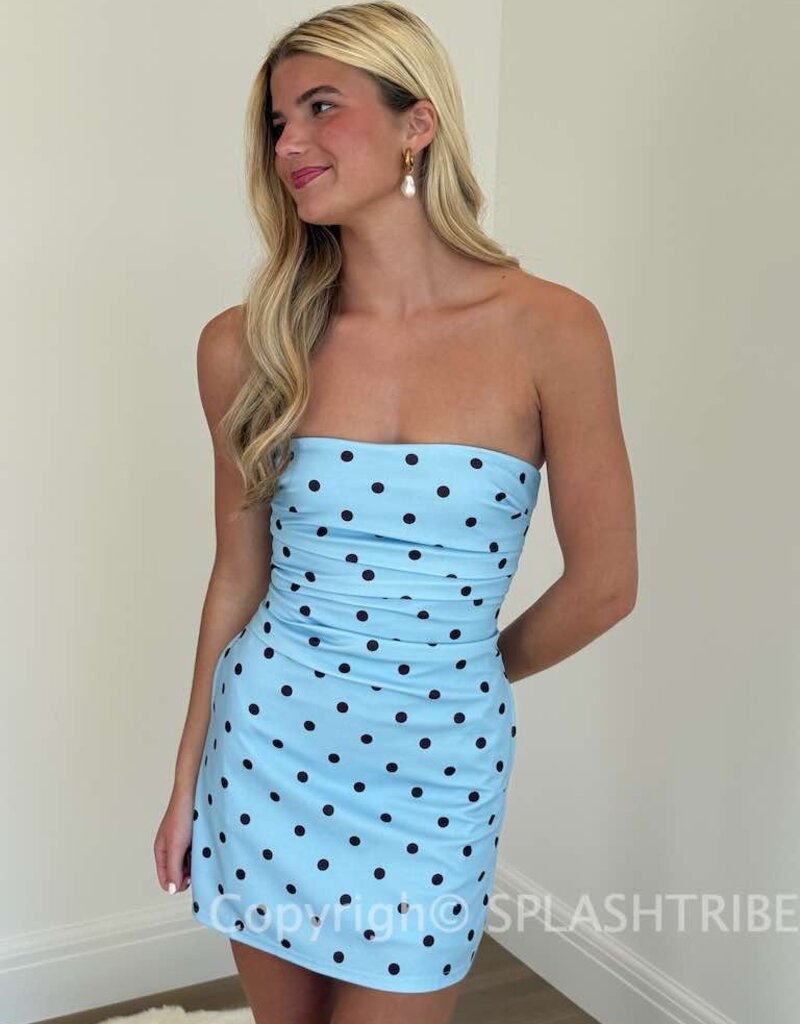Cairo Strapless Mini Dress