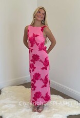 Hunter Floral Open Back Maxi Dress