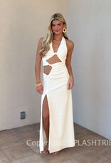 Laila Cut Out Halter Maxi Dress