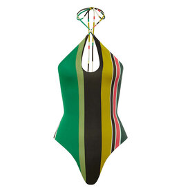 Amoree Keyhole One Piece Swimsuit