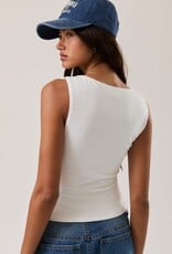 Simple Square Neck Tank Top