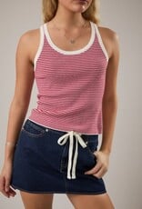 Quinn Striped Knit Tank Top