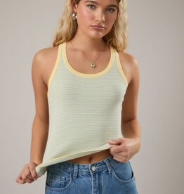 Quinn Striped Knit Tank Top