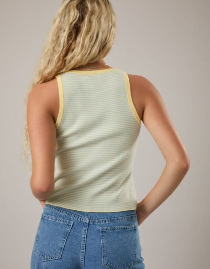 Quinn Striped Knit Tank Top