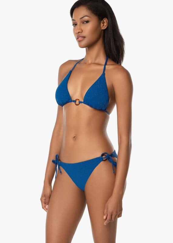 Tortoise Ring String Bikini Top