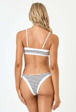 L Space Madison Striped Bikini Top