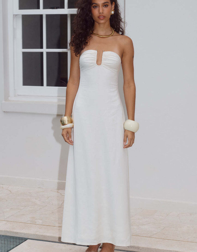 Martha Strapless Maxi Dress