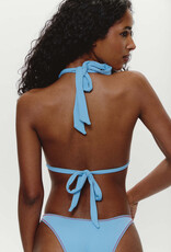 Frankies Bikinis Taite Ribbed Triangle Bikini Top