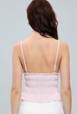 Tiny Stripe Smocked Body Top