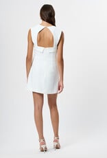 Whisper Collar Mini Dress