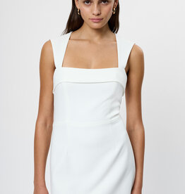 Whisper Collar Mini Dress