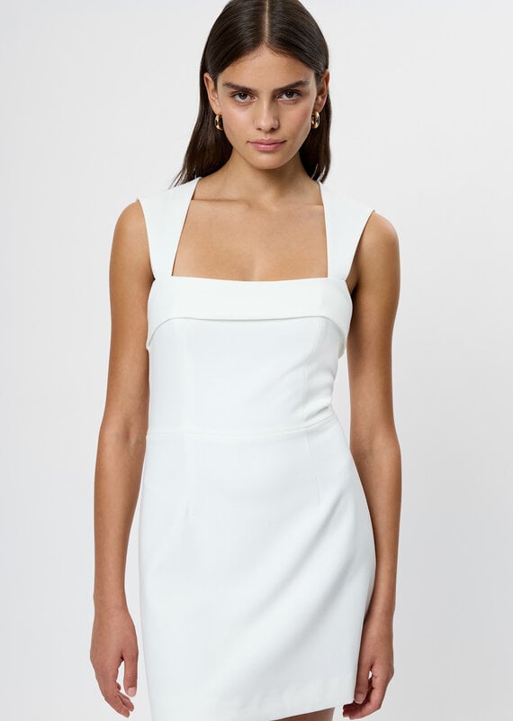 Whisper Collar Mini Dress