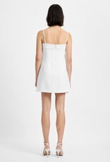 Azra Twill Foldover Strappy Mini Dress