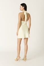 Nikol Keyhole Twist Front Mini Dress