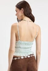 Tiny Stripe Smocked Body Top