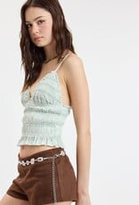 Tiny Stripe Smocked Body Top