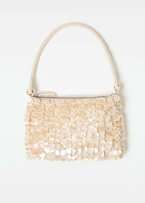 L Space Campbell Shell Handbag Purse CRM