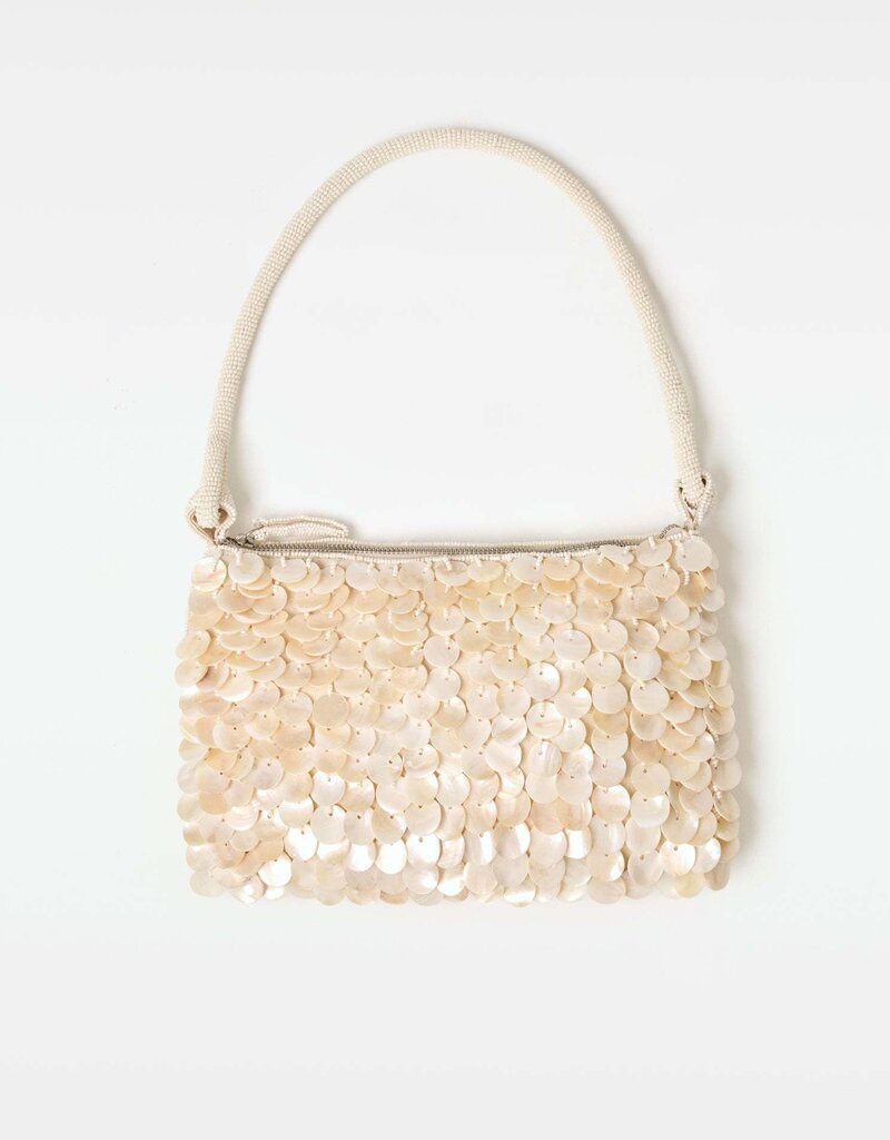 L Space Campbell Shell Handbag Purse CRM