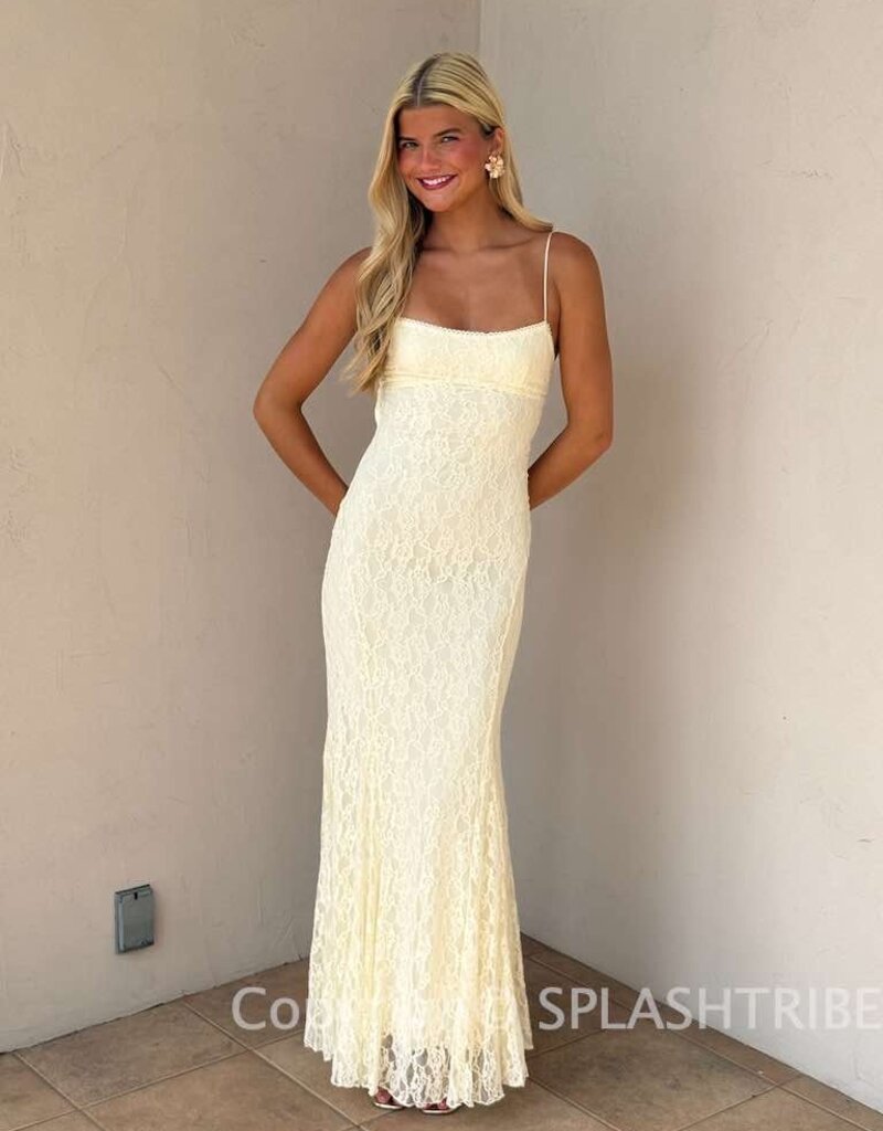 Emme Lace Bodycon Maxi Dress