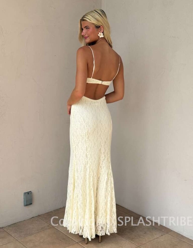 Emme Lace Bodycon Maxi Dress