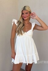 Taylor Alison Romper Mini Dress