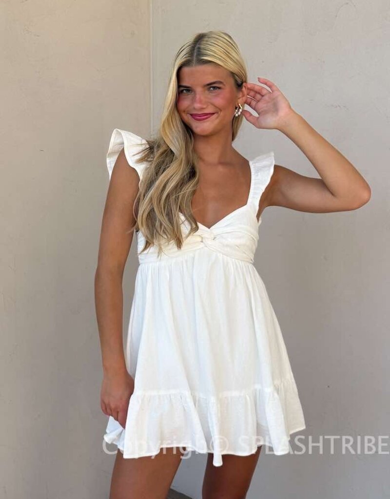 Taylor Alison Romper Mini Dress