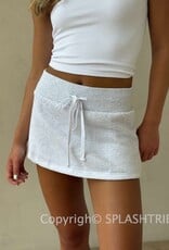 Fleece Mini Skirt