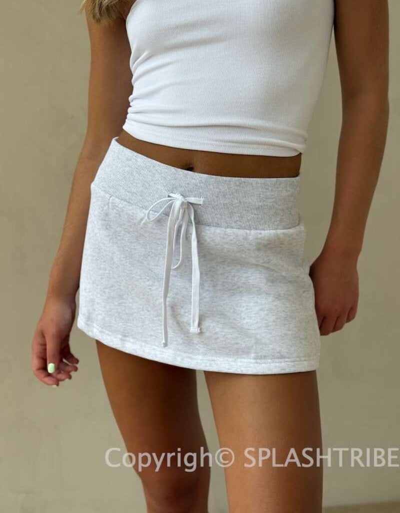 Fleece Mini Skirt